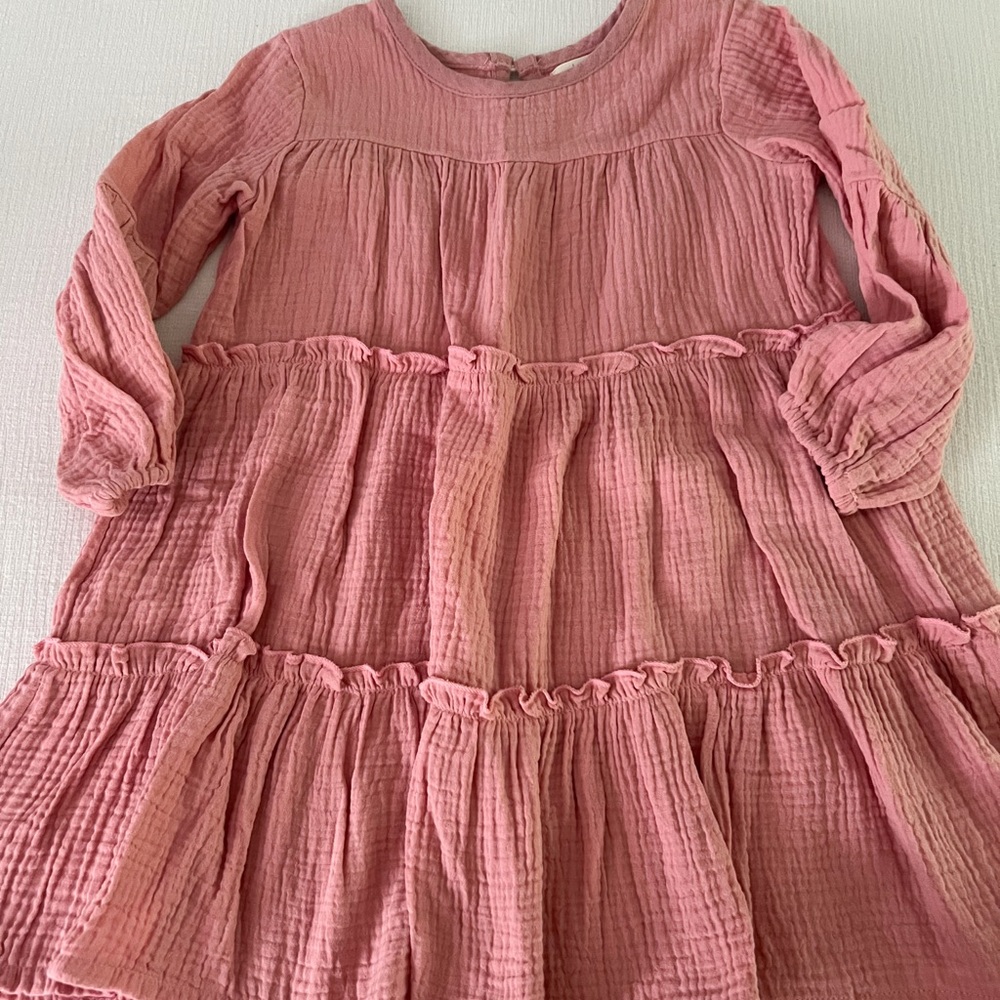 Minimalist folk co dress